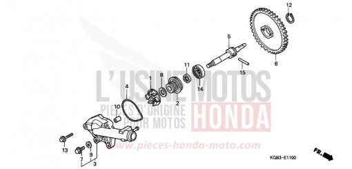 POMPE A EAU VT125C2Y de 2000